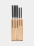 Brabantia, Ceppo in legno + 5 coltelli